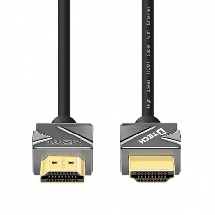 Кабель HDMI - HDMI (папа - папа) длина 0,5 м версия 2.0 Dtech DT-H201