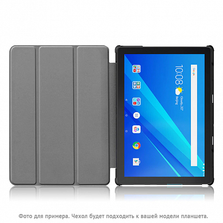Чехол для Samsung Galaxy Tab A 10.5 T595 кожаный Nova-06 черный