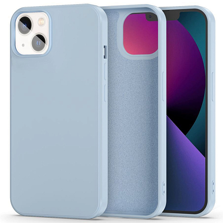 Чехол для iPhone 14 силиконовый Tech-Protect Icon голубой