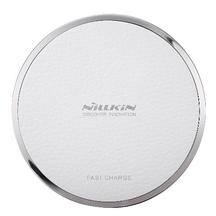 Беспроводная зарядка для телефона Nillkin Magic Disk III (быстрая зарядка) белая