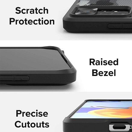 Чехол для Xiaomi Redmi Note 11 Pro, 11 Pro 5G гибридный Ringke Fusion камуфляжный матовый