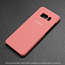 Чехол для Samsung Galaxy S8+ G955F пластиковый Soft-touch розовый