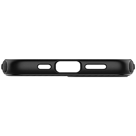 Чехол для iPhone 12, 12 Pro гибридный Spigen Mag Armor MagSafe матовый черный