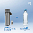 Бутылка для воды спортивная с фильтром Philips GoZero Everyday 660 мл серая
