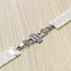 Ремешок-браслет для Apple Watch 42 и 44 мм керамический Nova Segment белый