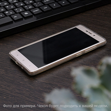Чехол для Nokia 7 plus ультратонкий гелевый 0,5мм Nova Crystal прозрачный