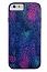Чехол для iPhone 6, 6S пластиковый с блестками Case-mate (США) Glam фиолетовый