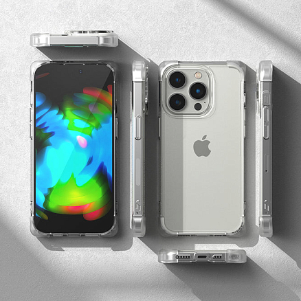 Чехол для iPhone 14 Pro гибридный Ringke Fusion Bumper прозрачный