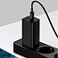 Зарядное устройство сетевое с USB и Type-C входами 5А 65W Baseus GaN2 Lite (быстрая зарядка QC, PD) черное