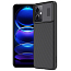 Чехол для Xiaomi Redmi Note 12 5G, Poco X5 5G гибридный Nillkin CamShield черный
