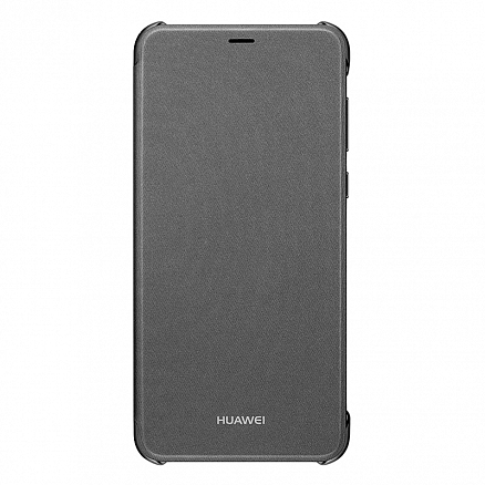 Чехол для Huawei P Smart книжка оригинальный Flip Cover черный