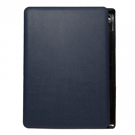 Чехол для Apple MacBook Pro 13 A1278 кожаный с пластиком ISA HardShell темно-синий
