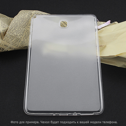 Чехол для Samsung Galaxy Tab S4 10.5 T835 ультратонкий гелевый 0,5мм Nova Crystal матовый прозрачный
