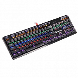 Клавиатура A4Tech Bloody B820R USB механическая с подсветкой влагозащитная игровая черная