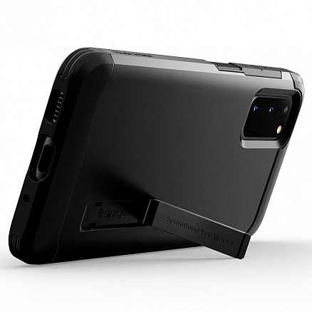 Чехол для Samsung Galaxy S20 гибридный для экстремальной защиты Spigen Tough Armor черный