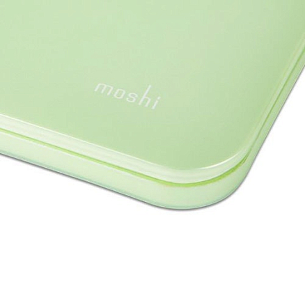Чехол для Apple MacBook Pro 13 дюймов пластиковый Moshi iGlaze салатовый