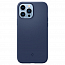 Чехол для iPhone 13 Pro Max силиконовый Spigen Silicone Fit синий