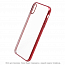 Чехол для iPhone X, XS пластиковый Devia Luxurious прозрачно-красный