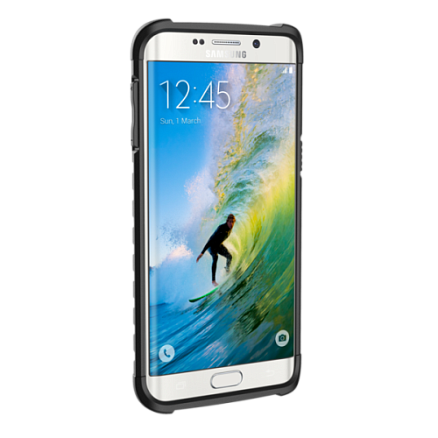 Чехол для Samsung Galaxy S6 edge+ гибридный для экстремальной защиты Urban Armor Gear UAG Plasma прозрачный