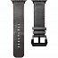 Ремешок-браслет для Apple Watch 42 и 44 мм из натуральной кожи Nova Luxury серый