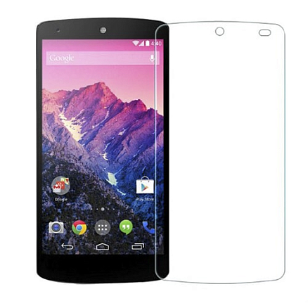 Защитное стекло для LG Google Nexus 5 на экран противоударное