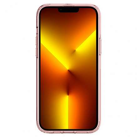 Чехол для iPhone 13 Pro Max гибридный Spigen Ultra Hybrid прозрачно-розовый