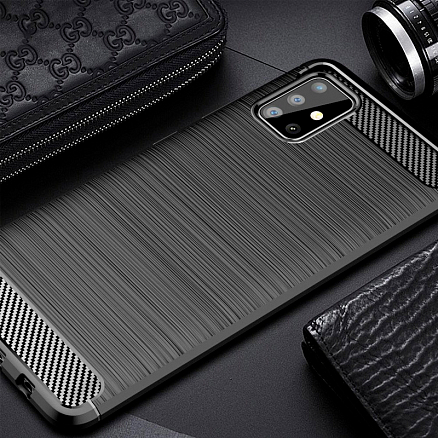 Чехол для Samsung Galaxy A51 гелевый GreenGo Simple черный