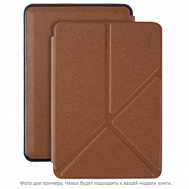 Чехол для Amazon Kindle 8 (2016) кожаный Nova-06 Origami коричневый