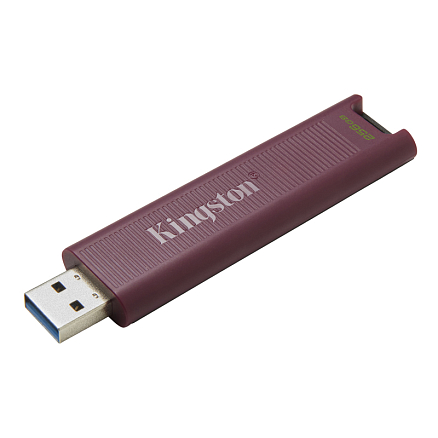 Флешка Kingston DataTraveler Max 256GB USB 3.2 Gen 2 бордовая