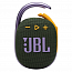 Портативная колонка JBL Clip 4 с защитой от воды зеленая