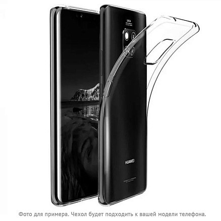Чехол для Huawei Y5 Prime (2018), Honor 7A гелевый CASE Better One прозрачный