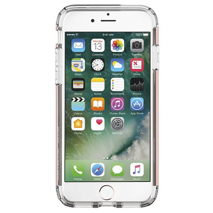 Чехол для iPhone 7, 8 гибридный для полной защиты Spigen SGP Hybrid Armor розовое золото