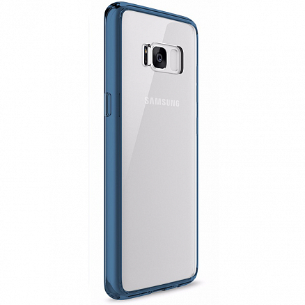 Чехол для Samsung Galaxy S8+ G955F гибридный Rock Pure прозрачно-голубой