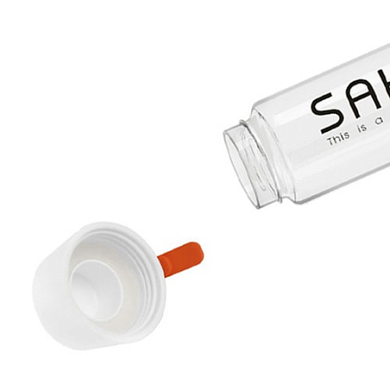 Бутылка для воды Remax Sakura 490 мл бело-оранжевая