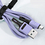 Кабель Type-C - USB 2.0 для зарядки 1 м 2A Usams U52 фиолетовый