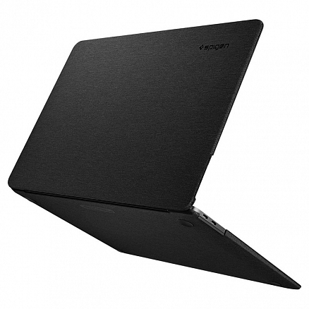 Чехол для Apple MacBook Air 13 (2018-2019) A1932, (2020) А2179 пластиковый Spigen SGP Thin Fit черный