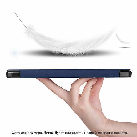 Чехол для iPad Air 2020, 2022 кожаный Nova-09 синий