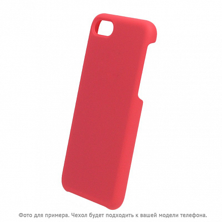 Чехол для OnePlus 5 пластиковый Soft-touch малиновый