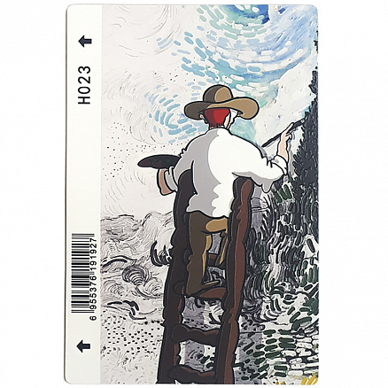 Пленка защитная на корпус для вашего телефона Mocoll Oil Painting Лестница