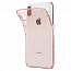Чехол для iPhone XS Max гелевый с блестками Spigen SGP Liquid Crystal Glitter прозрачный розовый