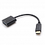 Переходник (преобразователь) DisplayPort - VGA (папа - мама) 15 см Cablexpert черный