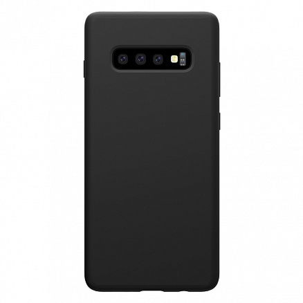 Чехол для Samsung Galaxy S10+ G975 силиконовый Nillkin Flex Pure черный