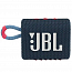 Портативная колонка JBL Go 3 с защитой от воды сине-розовая