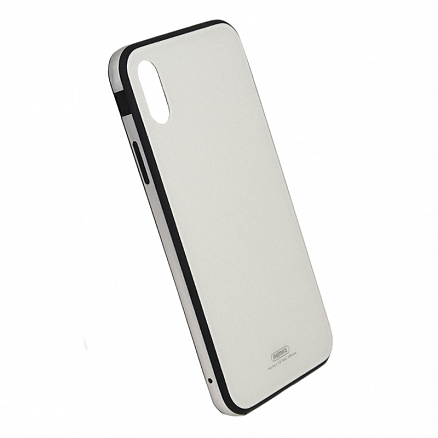 Чехол для iPhone X, XS гибридный Remax Jinggang белый