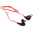 Наушники беспроводные Bluetooth Forever BSH-100 вакуумные с микрофоном для спорта черно-красные