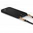 Чехол для iPhone 13 кожаный с ремешком Spigen Cyrill Classic Charm черный