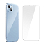 Чехол для iPhone 14 Plus силиконовый Baseus Corning прозрачный + защитное стекло