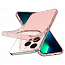 Чехол для iPhone 13 Pro гелевый с блестками Spigen SGP Liquid Crystal Glitter прозрачный розовый