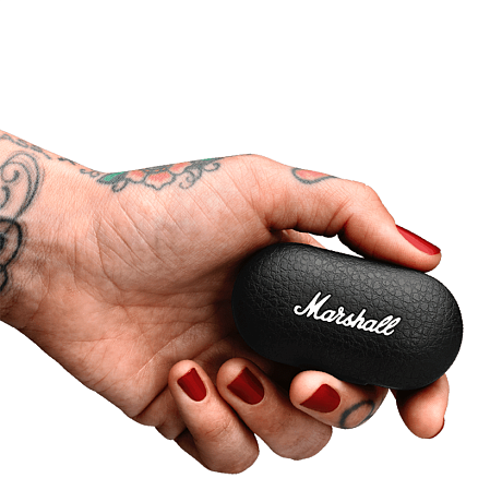 Наушники TWS беспроводные Bluetooth Marshall Mode II вакуумные с микрофоном черные