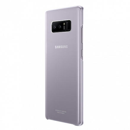 Чехол для Samsung Galaxy Note 8 оригинальный Clear Cover EF-QN950CVEG прозрачно-фиолетовый